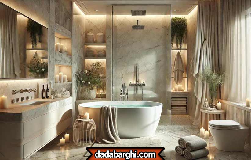 نورپردازی حمام