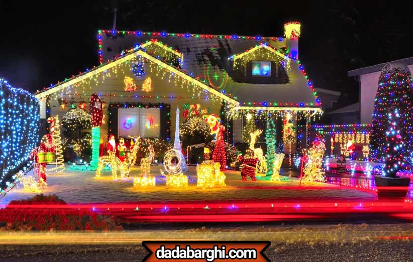 نورپردازی کریسمس