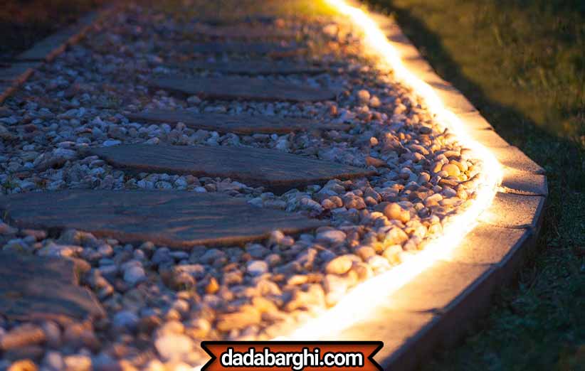 چراغهای نواری و طنابی