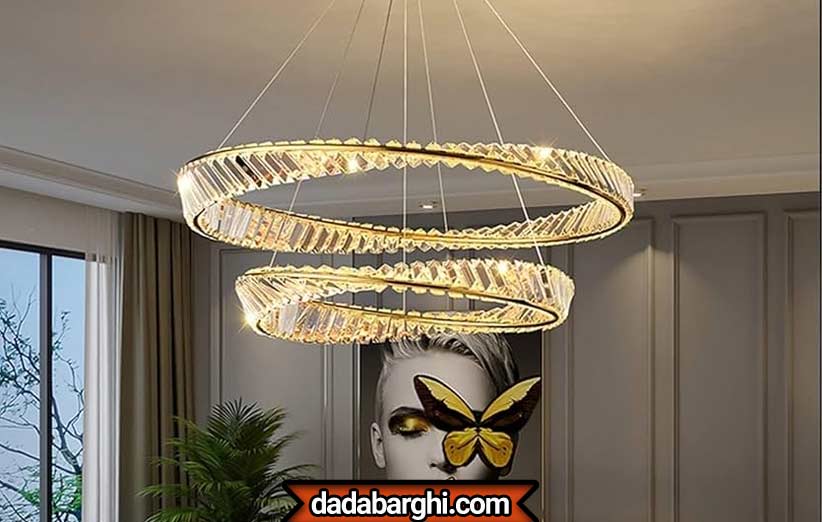 لوستر سقفی و آویز