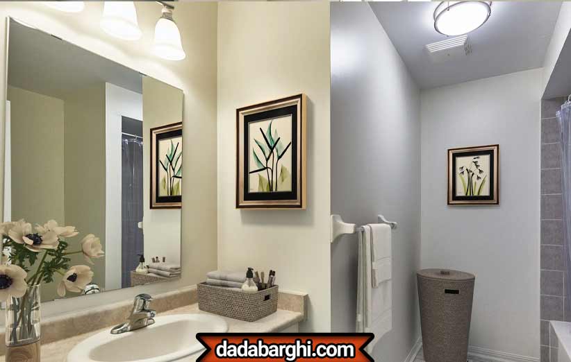 روشنایی مدرن حمام