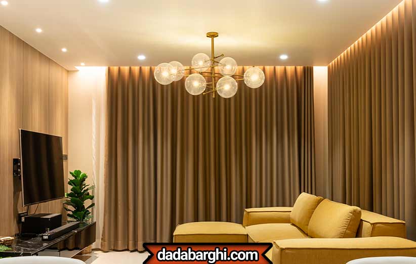 نورپردازی اتاق نشیمن