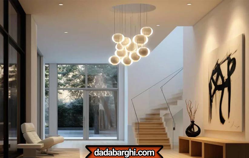 نورپردازی اتاق غذاخوری