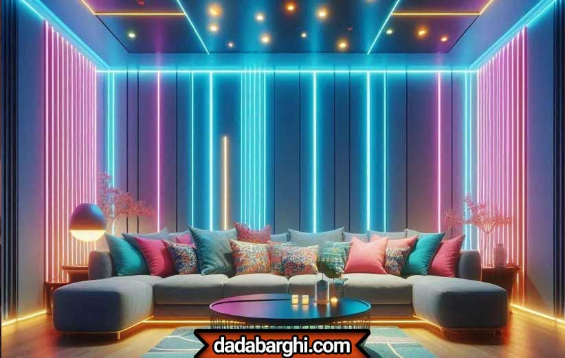 نورپردازی اتاق نشیمن